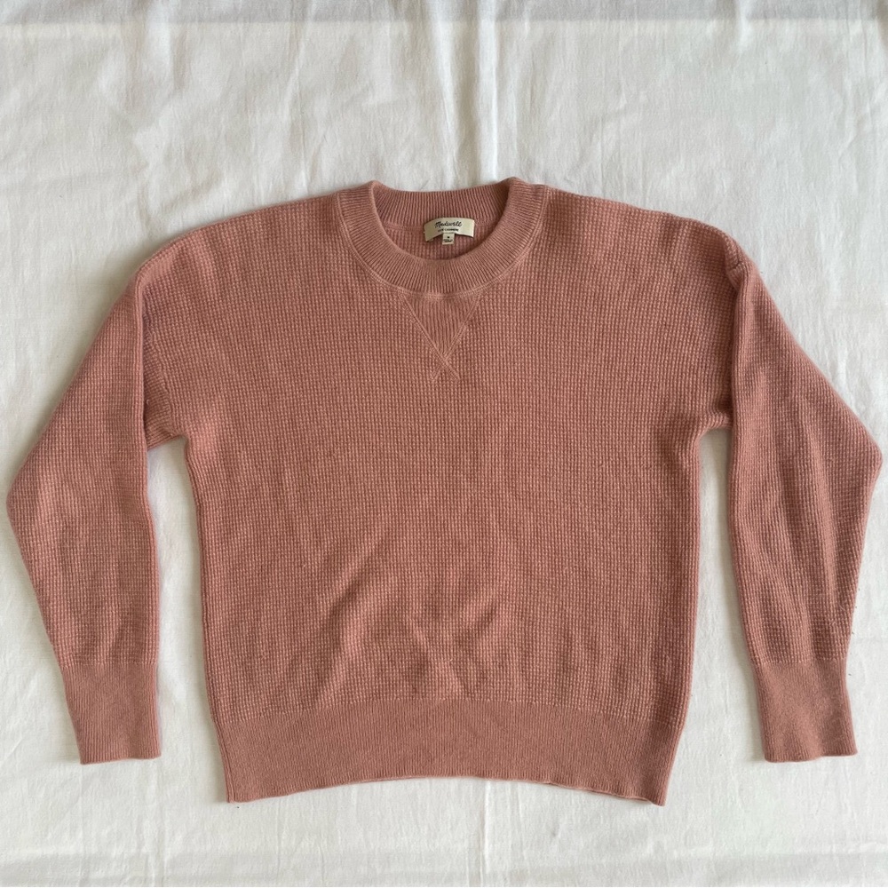 Madewell Cashmere knit Sweater women’s size Medium